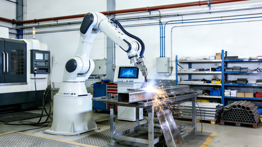 浙江新控AI系列打磨机器人的毫米智慧:以钢铁之躯,执行柔性打磨