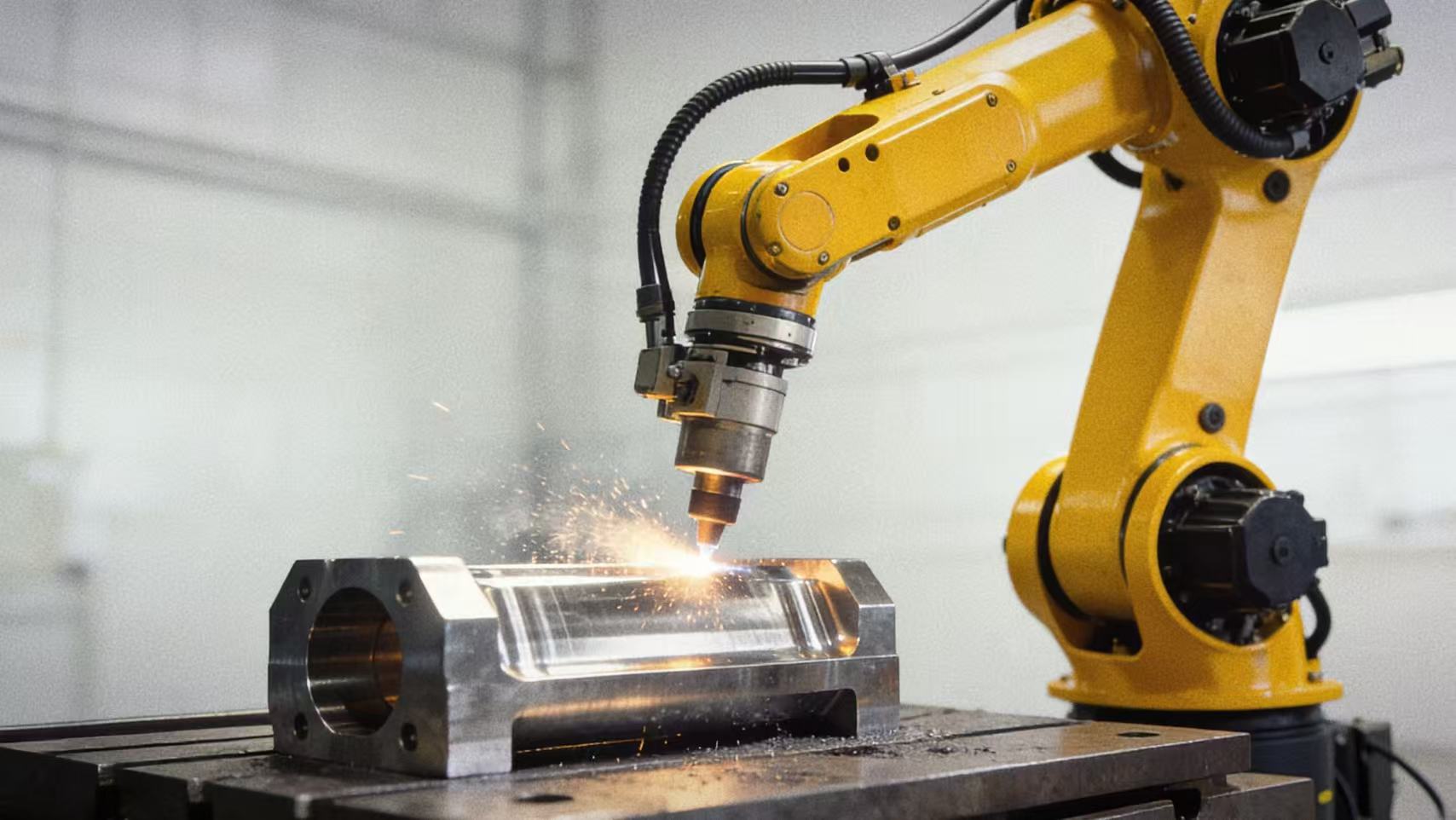 浙江新控铝铸件去毛刺机器人应用解析：轻量化制造的精细化升级