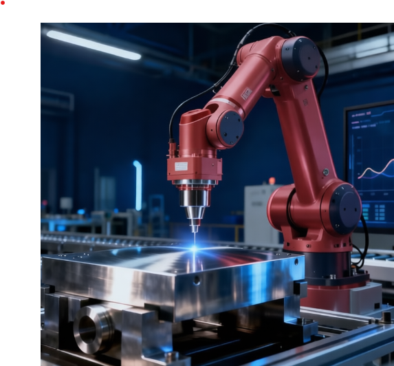 浙江新控铝铸件去毛刺机器人系列：从