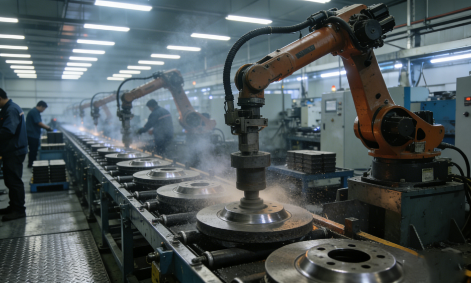 浙江新控铸件系列打磨机器人:多产品布局覆盖铸件自动化场景